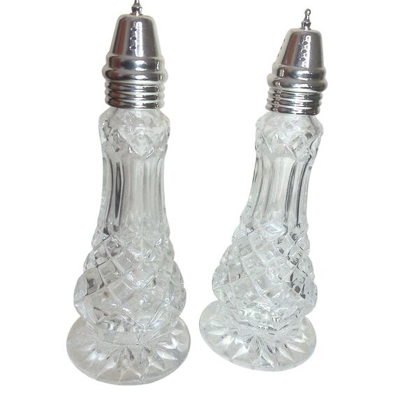 Vintage Galway Ashford Footed Salt And Pepper Shaker Set New - Picture 1 of 5